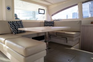 salon, Leopard 48, catamaran for sale