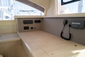 navigation station, Leopard 48, catamaran for sale