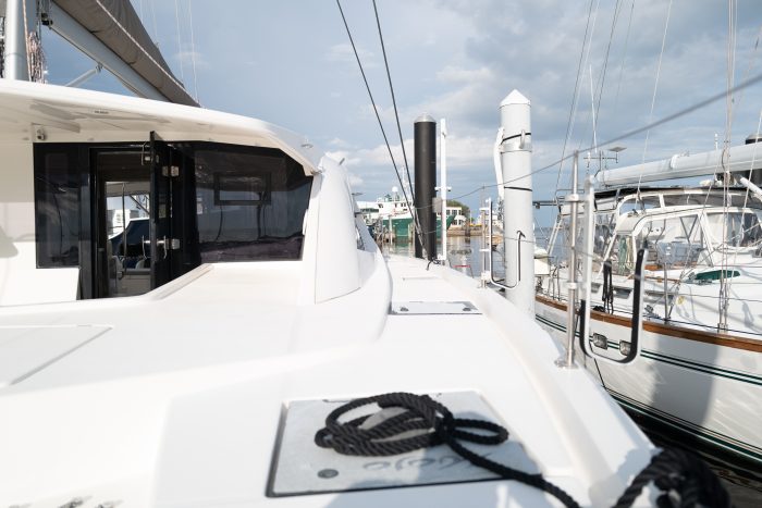 cockpit, Leopard 48, catamaran for sale