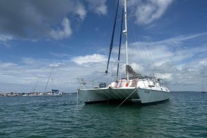 exterior, Kelsall, catamaran for sale