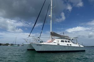 exterior, Kelsall, catamaran for sale