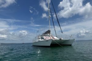 exterior, Kelsall, catamaran for sale