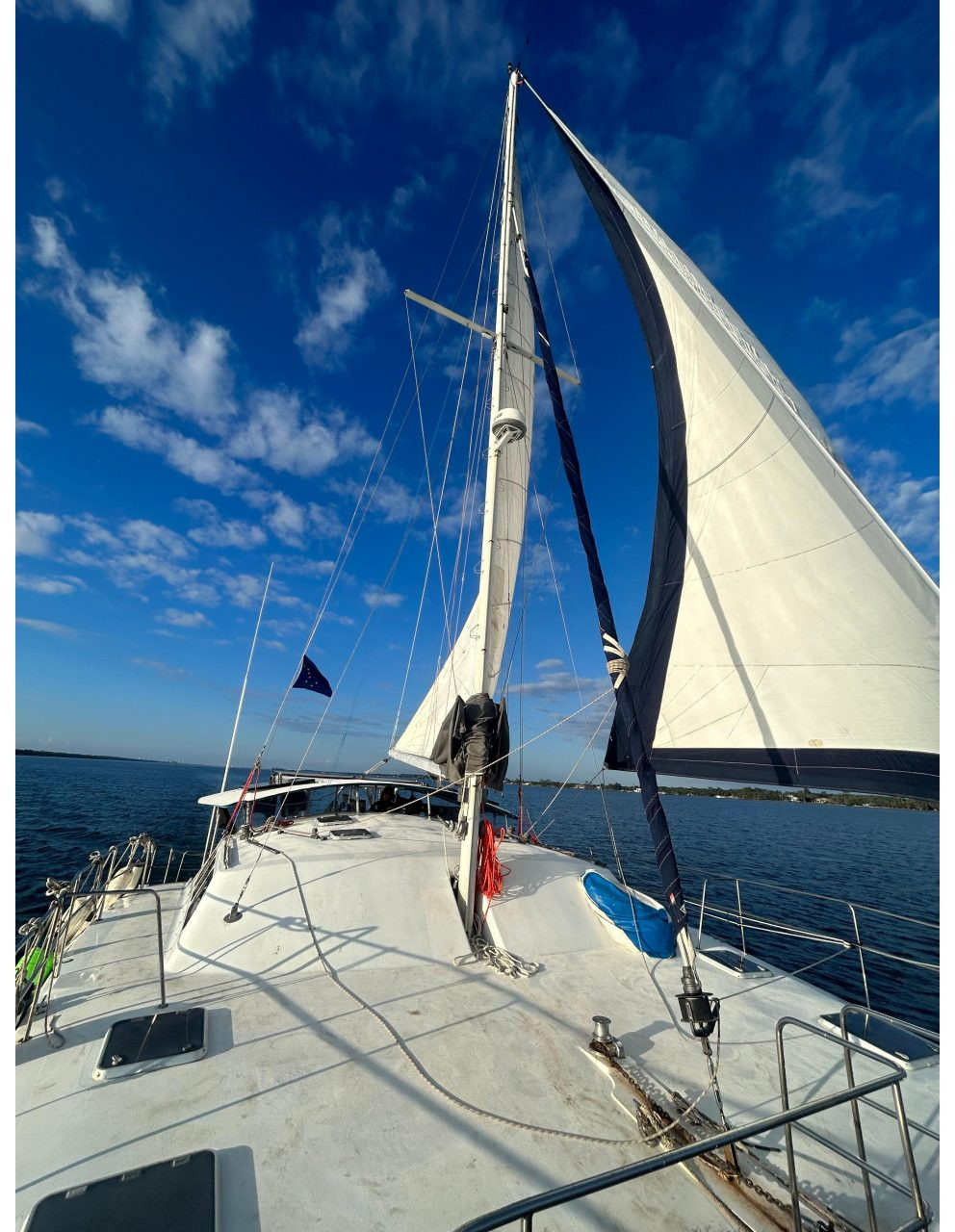 underway, Kelsall, catamaran for sale