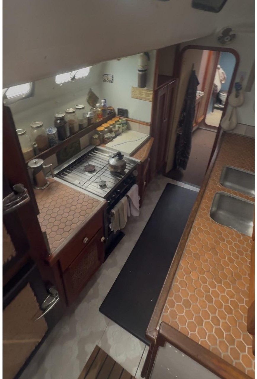 interior, Kelsall, catamaran for sale
