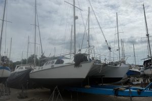 boatyard, Kelsall, catamaran for sale
