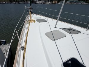 deck, Beneteau 473 Oceanis, sailboat for sale