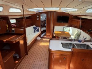 salon, Beneteau 473 Oceanis, sailboat for sale