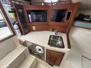 interior, Carolina Classic 28, trawler for sale