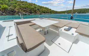 cockpit, Bali 5.4, catamaran for sale