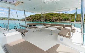 cockpit, Bali 5.4, catamaran for sale