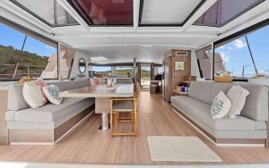 salon, Bali 5.4, catamaran for sale