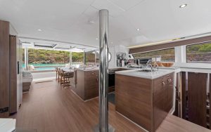 salon, Bali 5.4, catamaran for sale