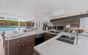 interior, Bali 5.4, catamaran for sale