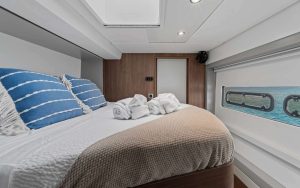 bed, Bali 5.4, catamaran for sale