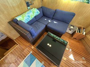 salon, Custom, trawler for sale