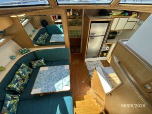 salon, Custom, trawler for sale