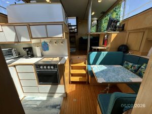salon, Custom, trawler for sale