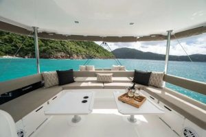 cockpit, Bali 5.4, catamaran for sale