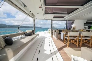 cockpit, Bali 5.4, catamaran for sale