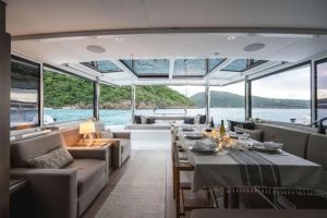 salon, Bali 5.4, catamaran for sale