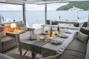 salon, Bali 5.4, catamaran for sale