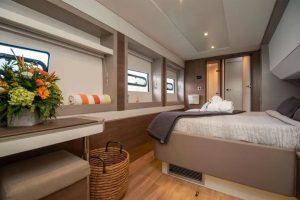 bed, Bali 5.4, catamaran for sale