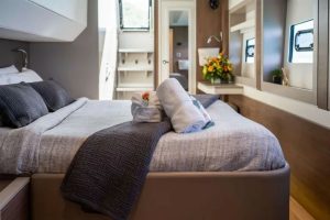 bed, Bali 5.4, catamaran for sale