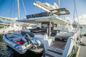 cockpit, FP 45 Elba, catamaran for sale