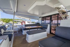 cockpit, FP 45 Elba, catamaran for sale