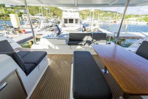 cockpit, FP 45 Elba, catamaran for sale