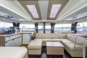 salon, FP 45 Elba, catamaran for sale