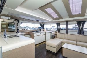 salon, FP 45 Elba, catamaran for sale