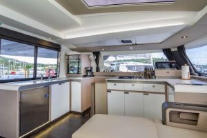salon, FP 45 Elba, catamaran for sale