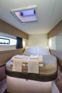 bed, FP 45 Elba, catamaran for sale