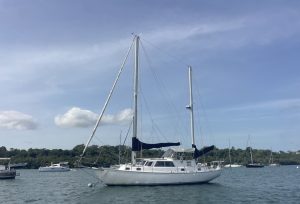 exterior, Challenger 42, sailboat for sale