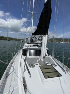 deck, Challenger 42, sailboat for sale