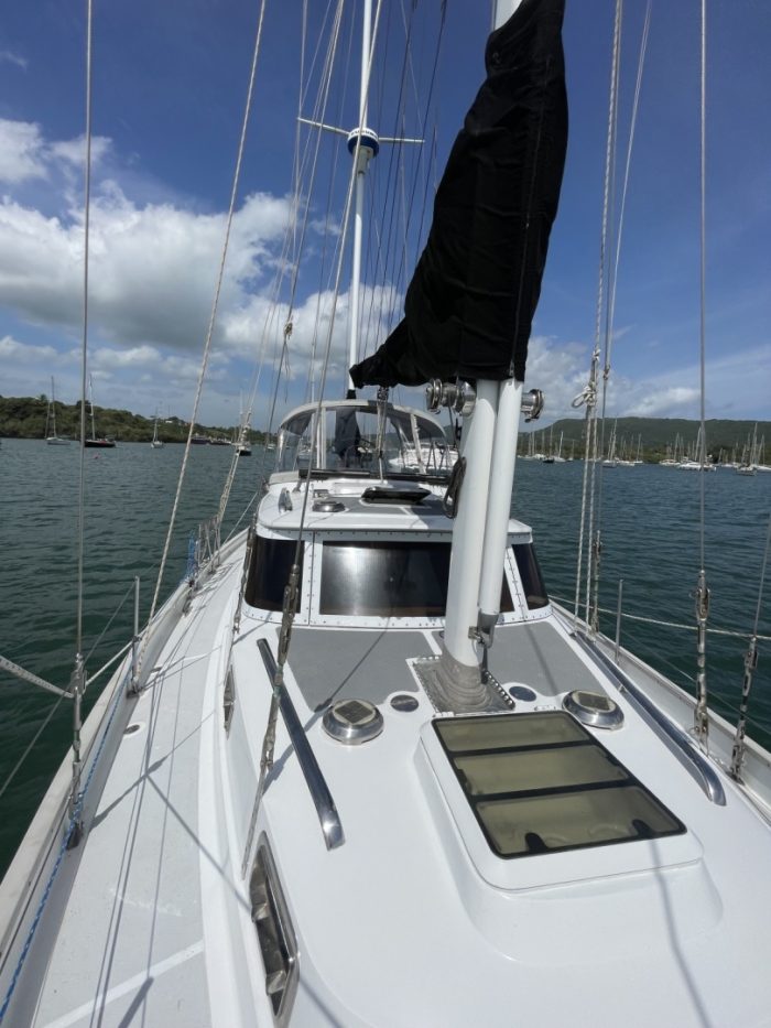 deck, Challenger 42, sailboat for sale