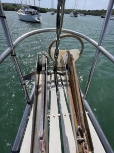 deck, Challenger 42, sailboat for sale