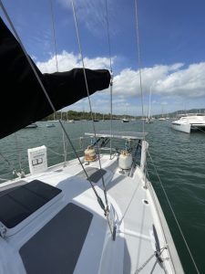 deck, Challenger 42, sailboat for sale