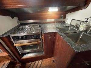 interior, Challenger 42, sailboat for sale