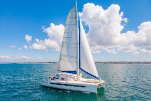 underway, Catana 65, catamaran for sale