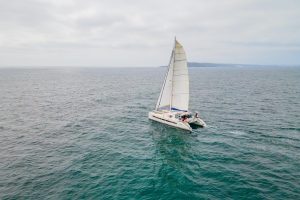 underway, Catana 65, catamaran for sale