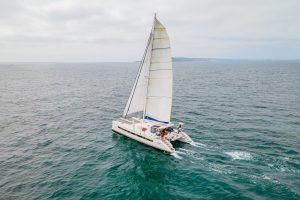 underway, Catana 65, catamaran for sale