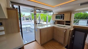 interior, Aquila 44, trawler for sale