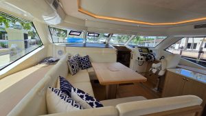 navigation station, Aquila 44, trawler for sale