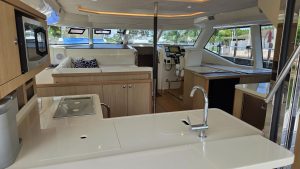 navigation station, Aquila 44, trawler for sale