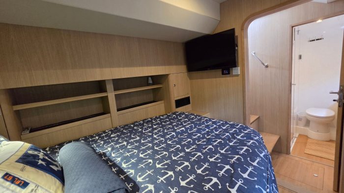 bed, Aquila 44, power catamaran for sale