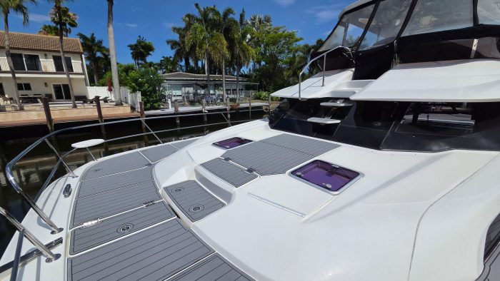 deck, Aquila 44, power catamaran for sale