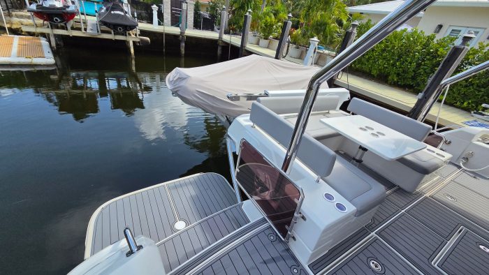 cockpit, Aquila 44, power catamaran for sale