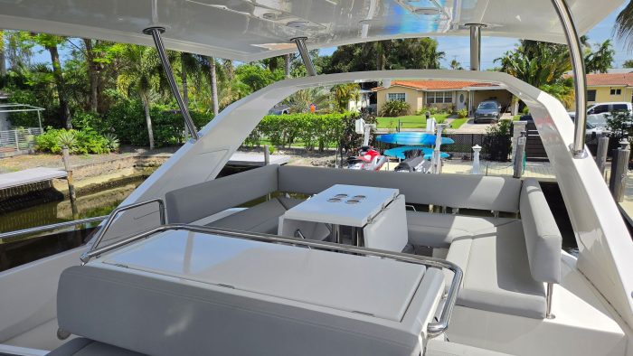 cockpit, Aquila 44, power catamaran for sale